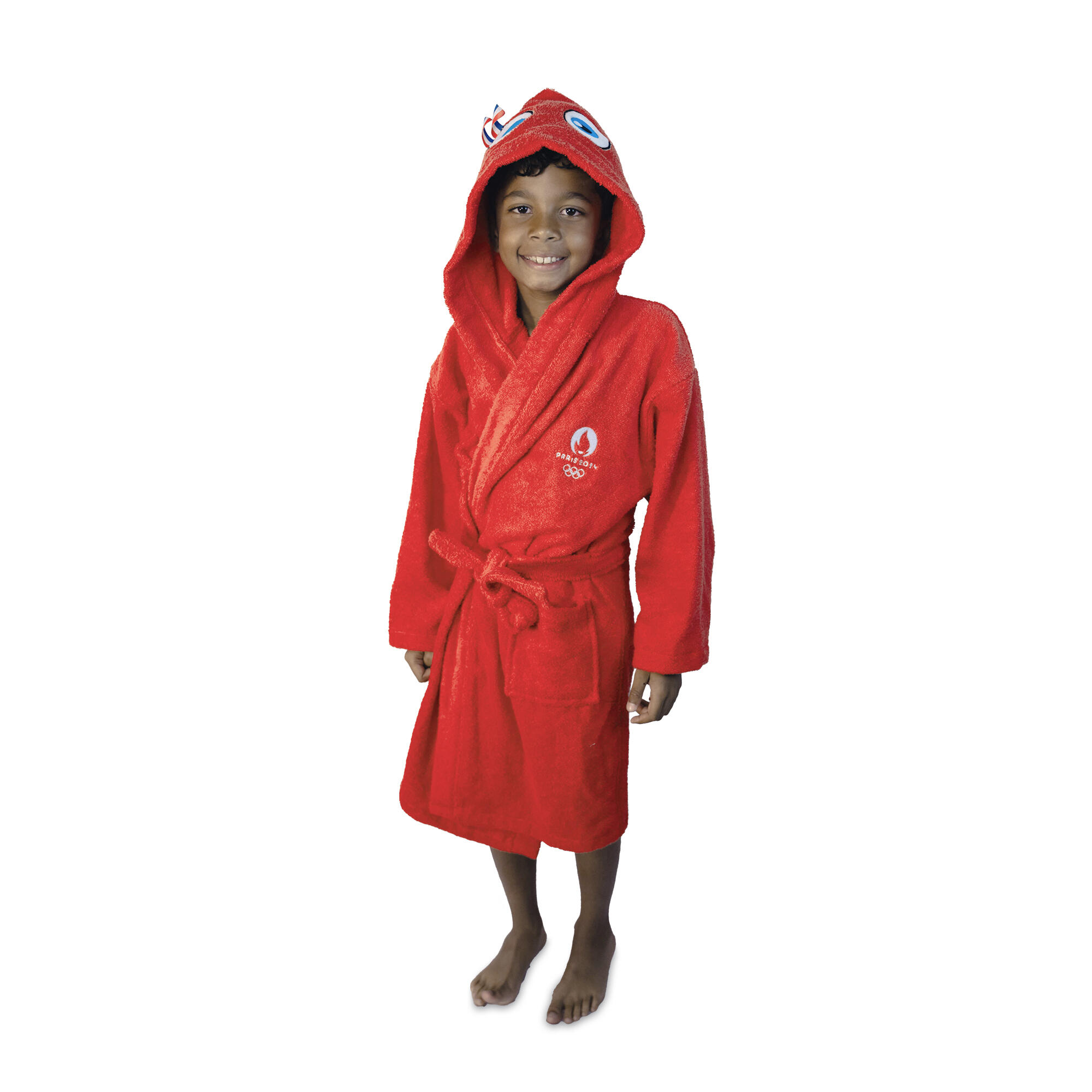 Peignoir homme capuche Decathlon